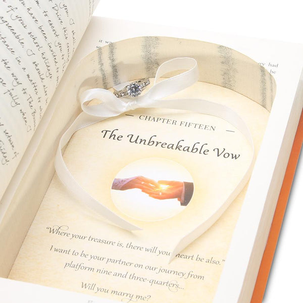 Harry Potter Proposal Ring Book Safe - Ready to Ship - Secret Storage Books