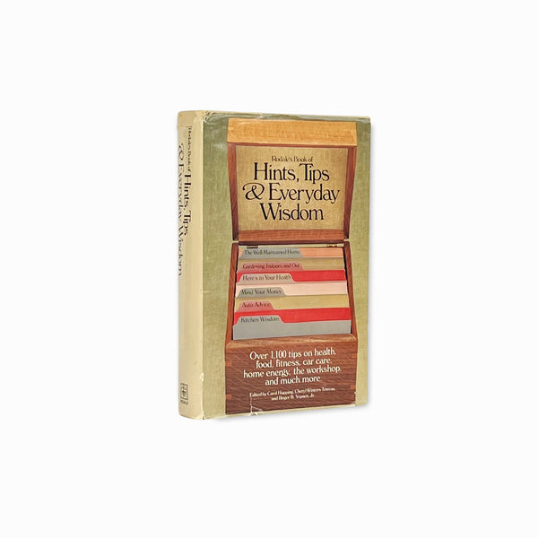 Rodale's Book of Hints, Tips & Everyday Wisdom - Secret Storage Books