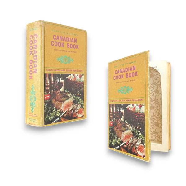 Nellie Lyle Pattinson's Canadian Cook Book - Wattie & Donaldson - Vintage 1969 Book Safe