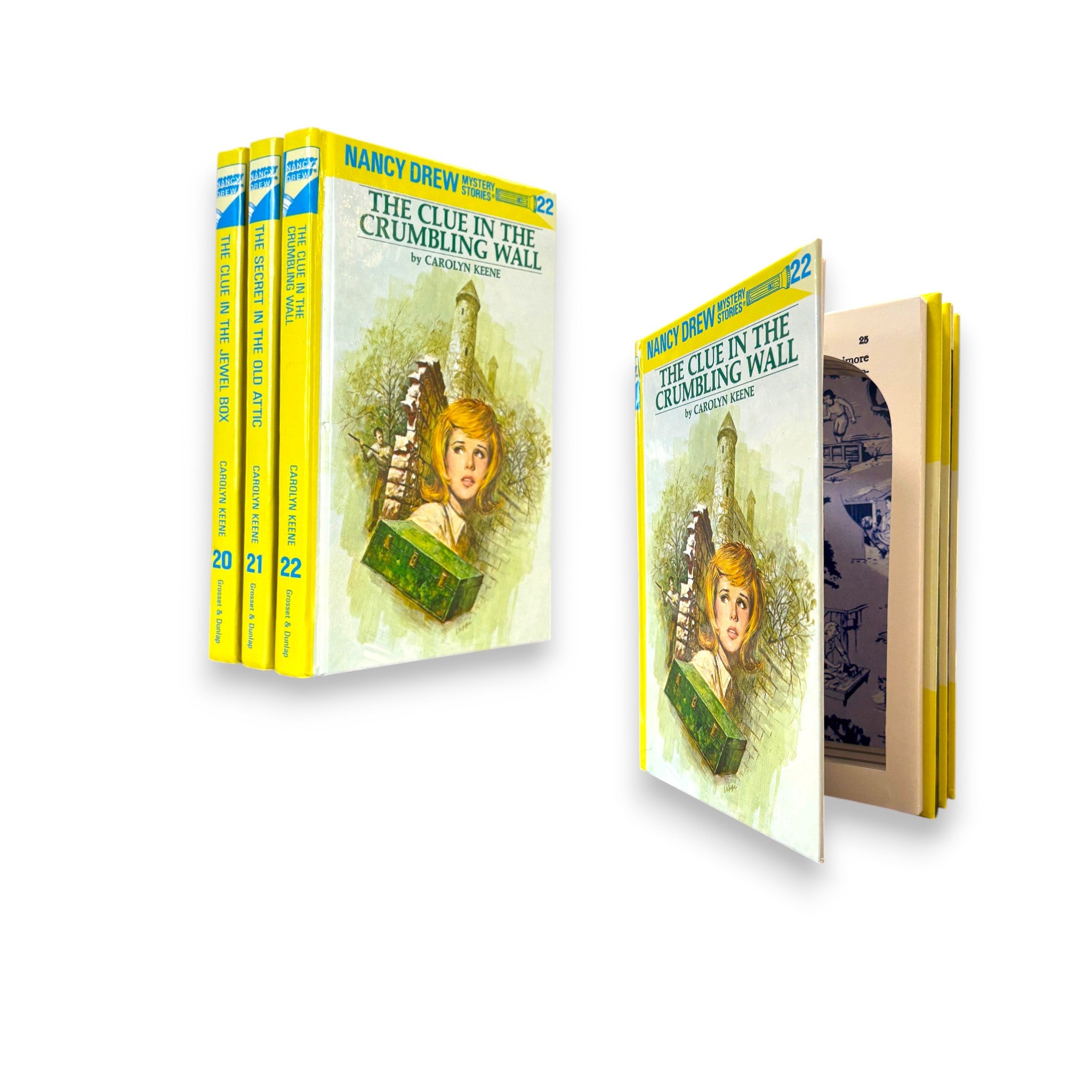 Nancy Drew Mystery Stories - Carolyn Keene Book Stack #2