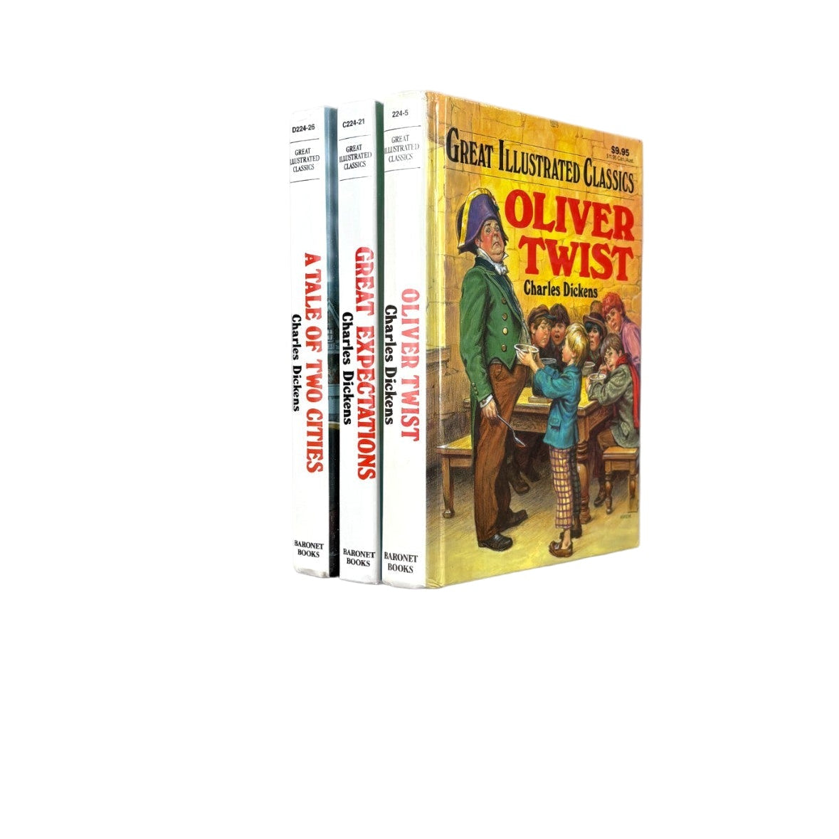 Great Illustrated Classics Book Stack - Charles Dickens