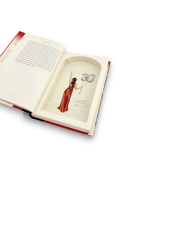 Handcrafted Book Safe - Happy Birthday - Danielle Steel