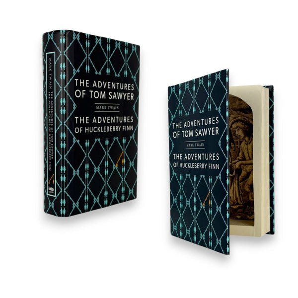 Adventures of Tom Sawyer and Adventures of Huckleberry Finn - Mark Twain - Secret Storage Books