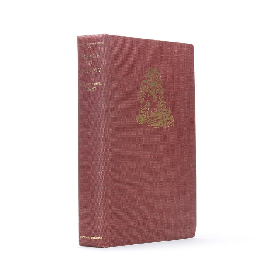 Age of Louis XIV by Will Durant - Large Vintage Book Safe - Secret Storage Books