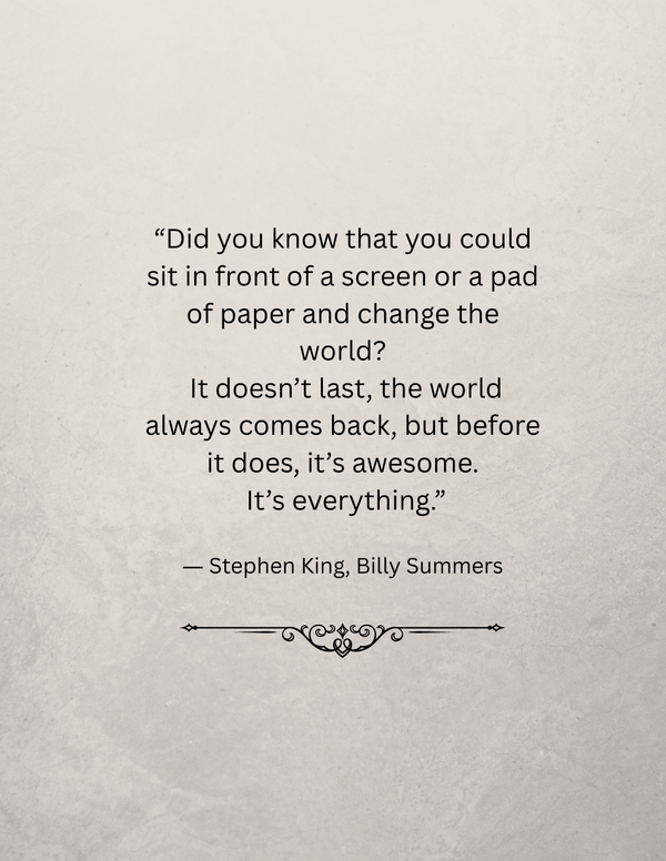 Billy Summers - Stephen King - Secret Storage Books