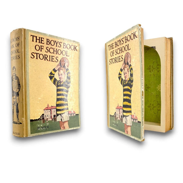 Boys' Book Of School Stories, The - Blackie & Son Ltd. - Secret Storage Books