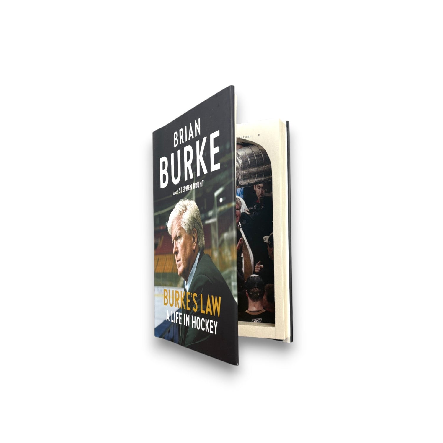 Burke's Law A Life in Hockey - Brian Burke - Secret Storage Books