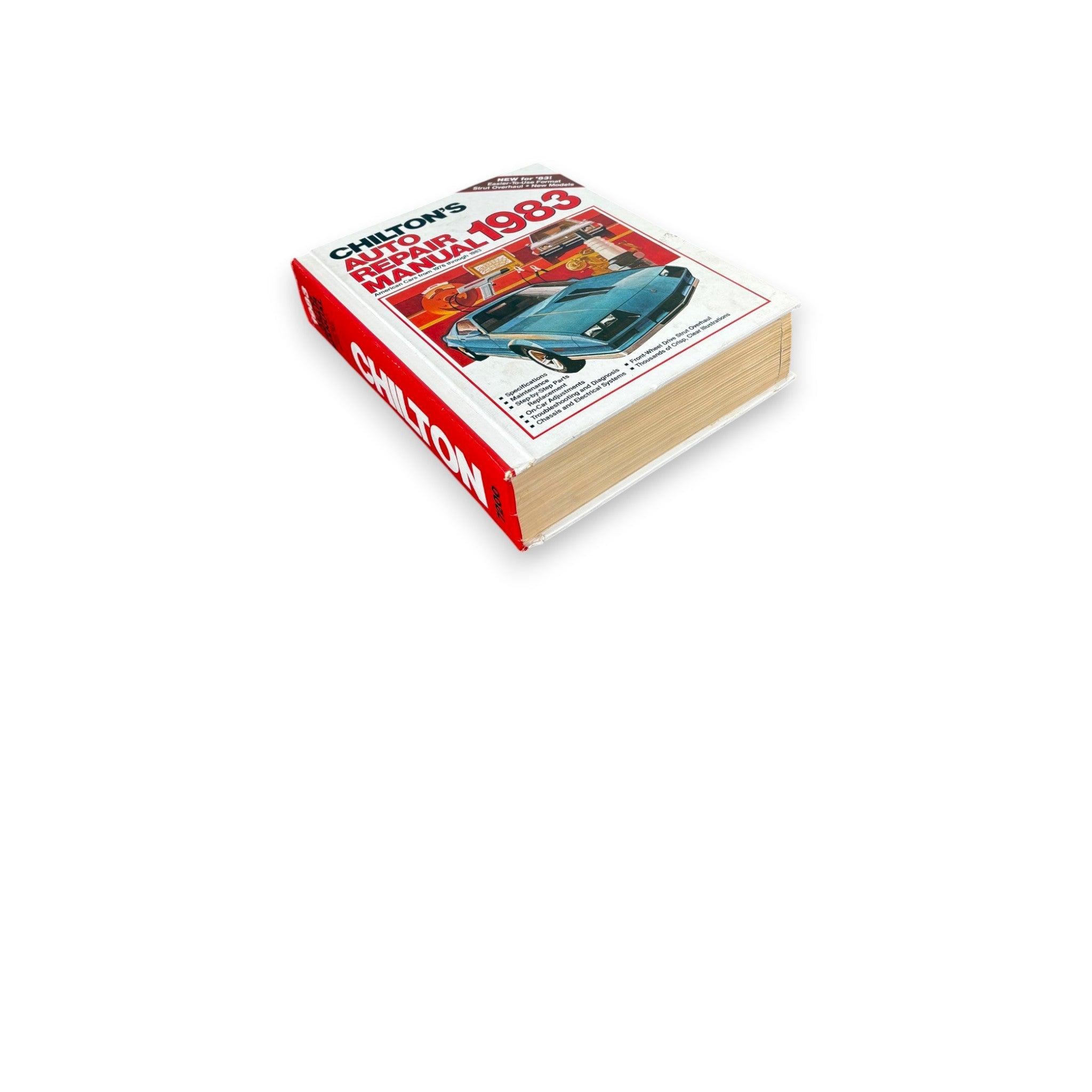 Chilton's Auto Repair Manual (1983) - Secret Storage Books