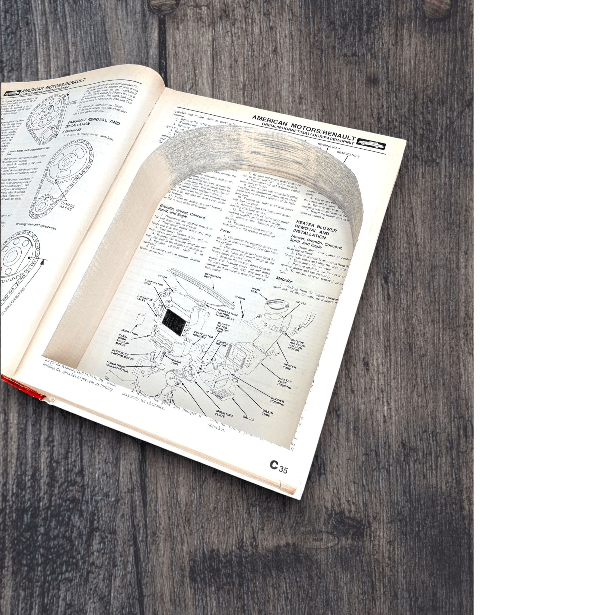 Chilton's Auto Repair Manual (1983) - Secret Storage Books