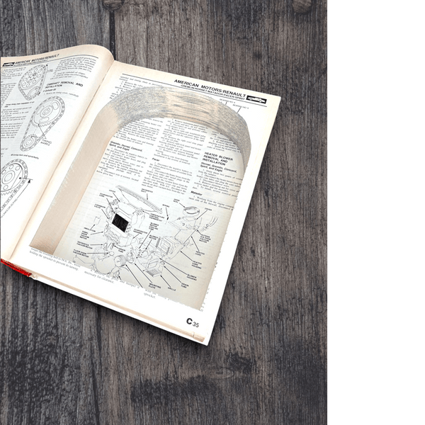 Chilton's Auto Repair Manual (1983) - Secret Storage Books