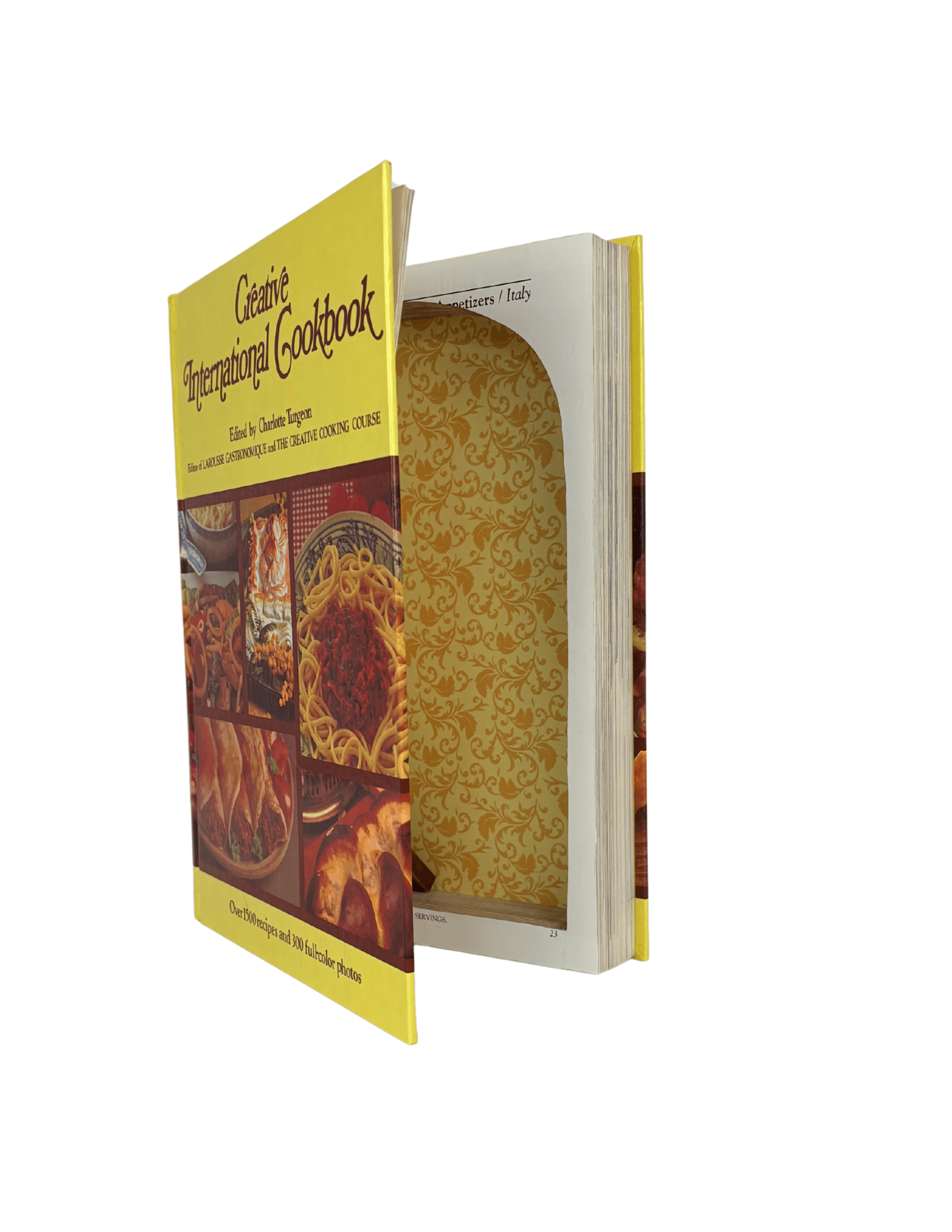 Creative International Cook Book - Charlotte Turgeon - Secret Storage Books