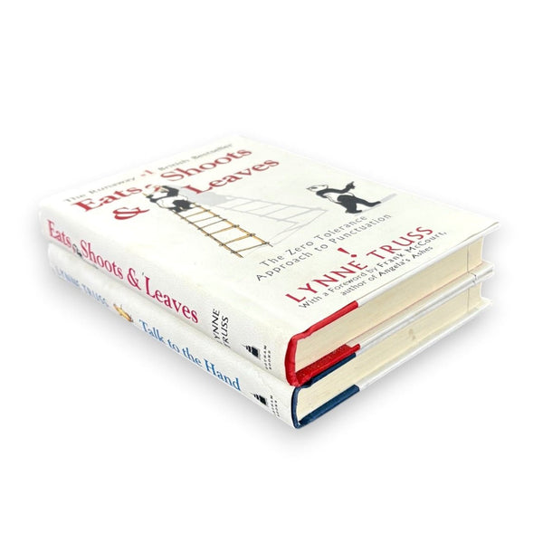 Eats, Shoots & Leaves/Talk to the Hand - Lynne Truss Book Stack - Secret Storage Books