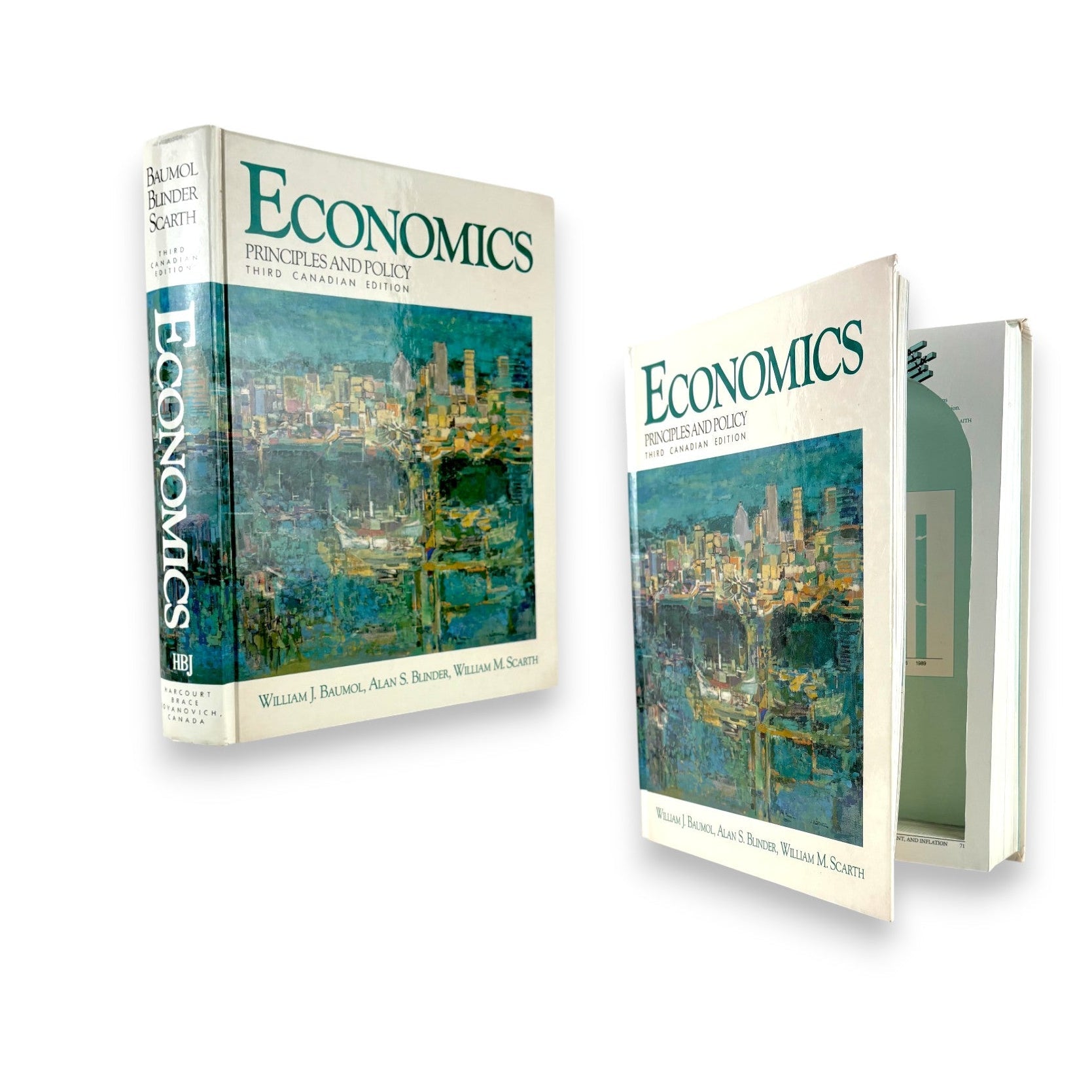 ECONOMICS PRINCIPLES AND POLICY 3rd Canadian Edition - Wiliam J. Baumol - Secret Storage Books