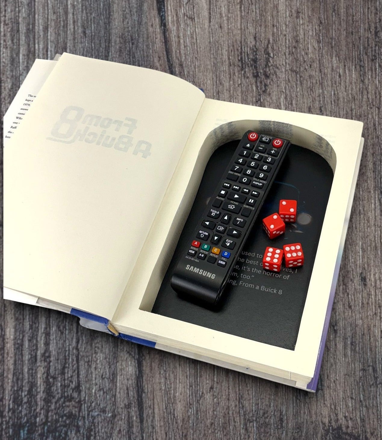 From A Buick 8 - Stephen King - Secret Storage Books