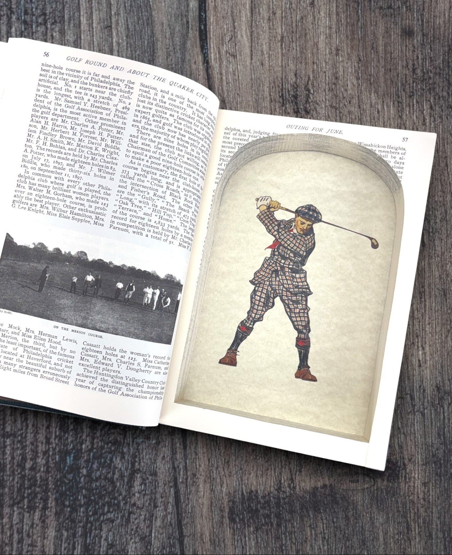 GOLF - A Turn - of - the - Century Treasury - Secret Storage Books