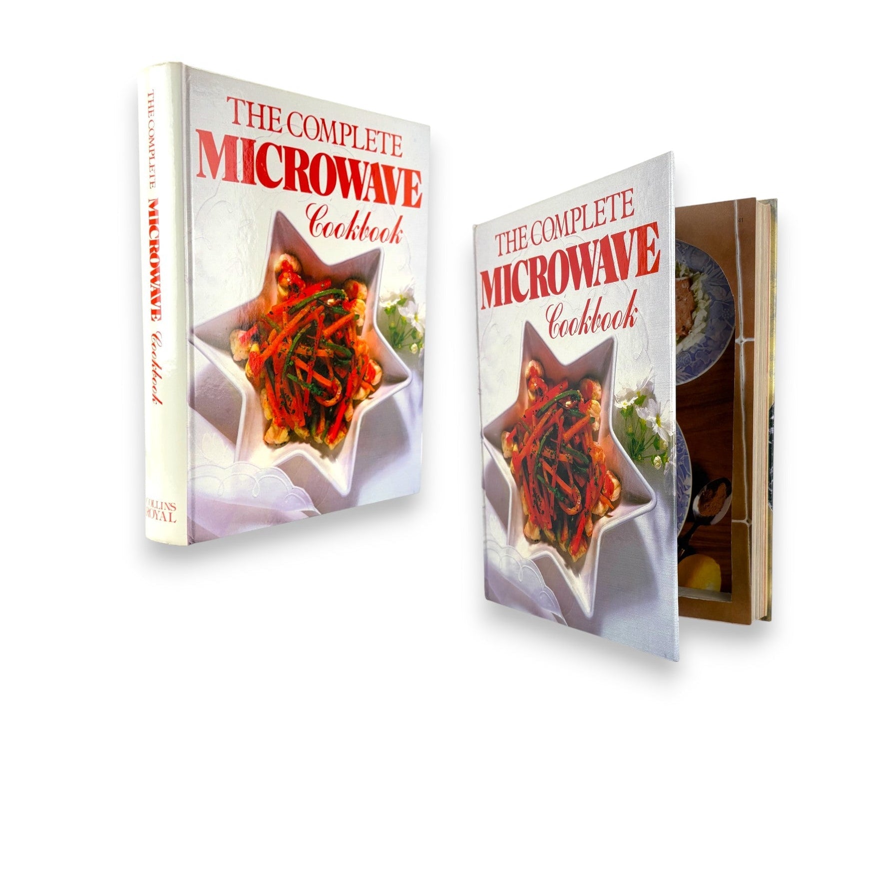 Handcrafted Book Safe - Complete Microwave Cook Book - Judith Ferguson - Secret Storage Books