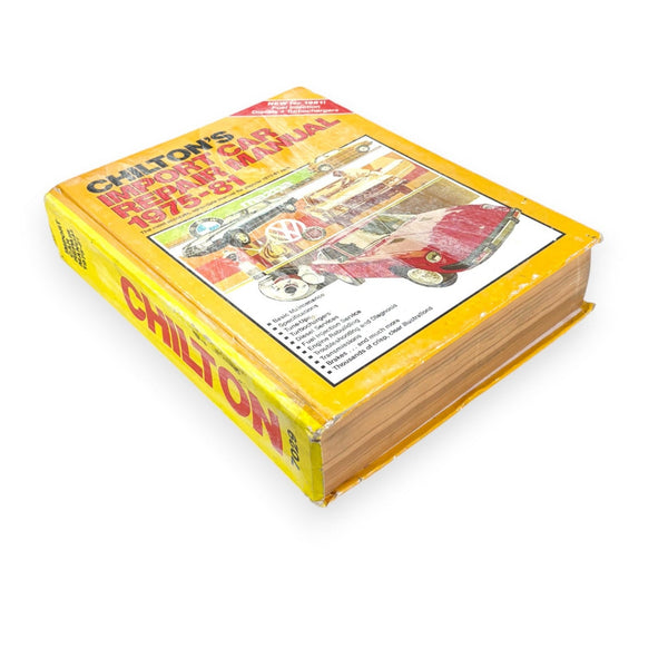 Import Car Repair Manual 1975 - 1981, 7029 - Chilton's - Secret Storage Books