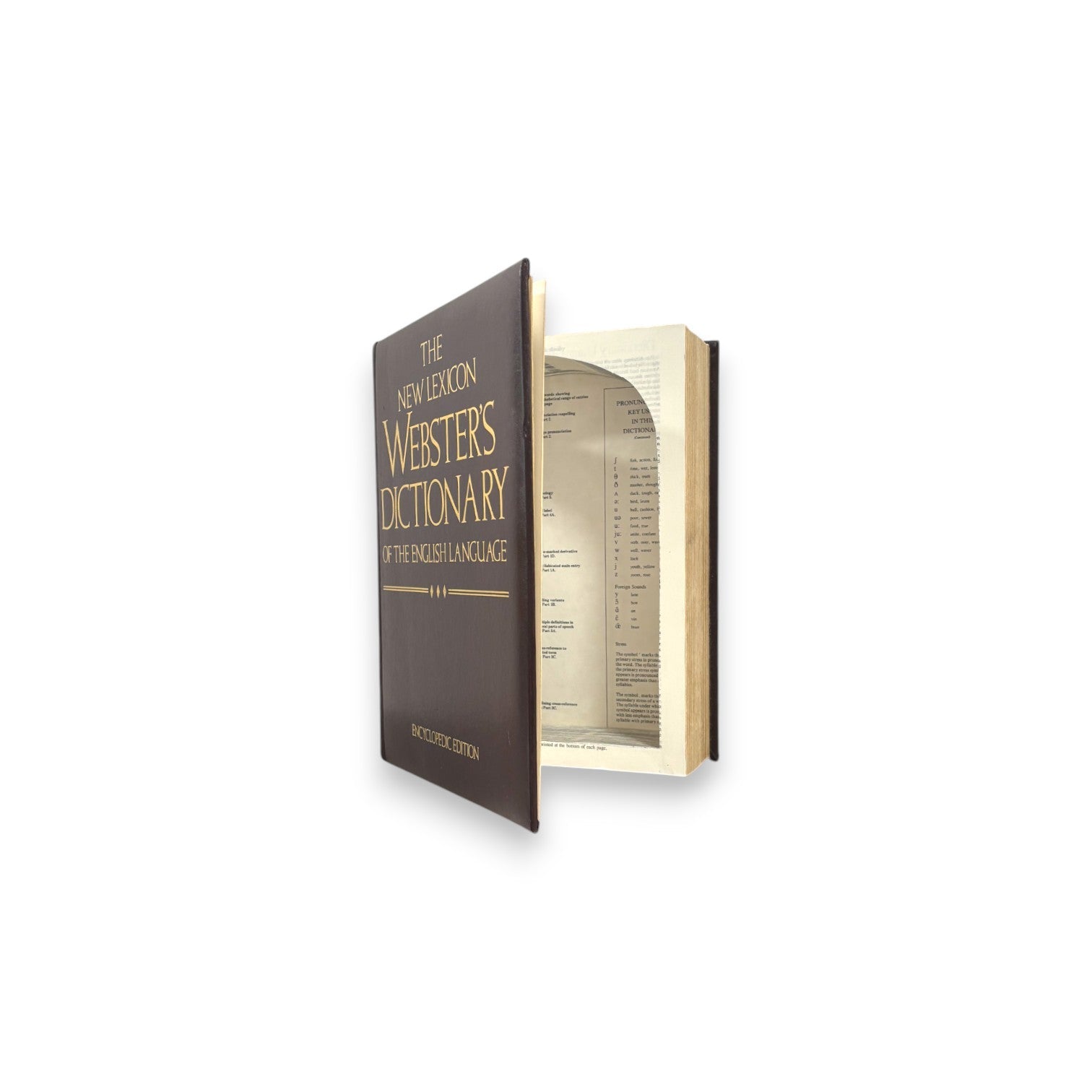 New Lexicon Webster's Dictionary of the English Language - Encyclopedic Edition - Secret Storage Books