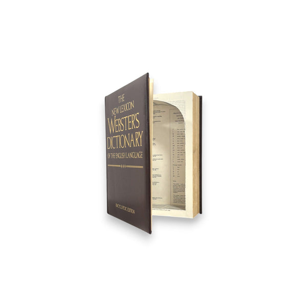 New Lexicon Webster's Dictionary of the English Language - Encyclopedic Edition - Secret Storage Books