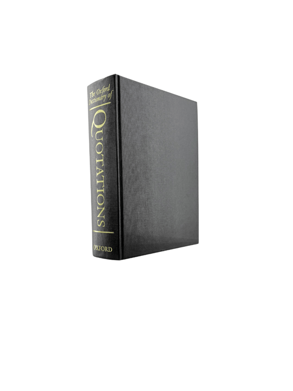 Oxford Dictionary of Quotations - XL Secret Storage Book - Secret Storage Books