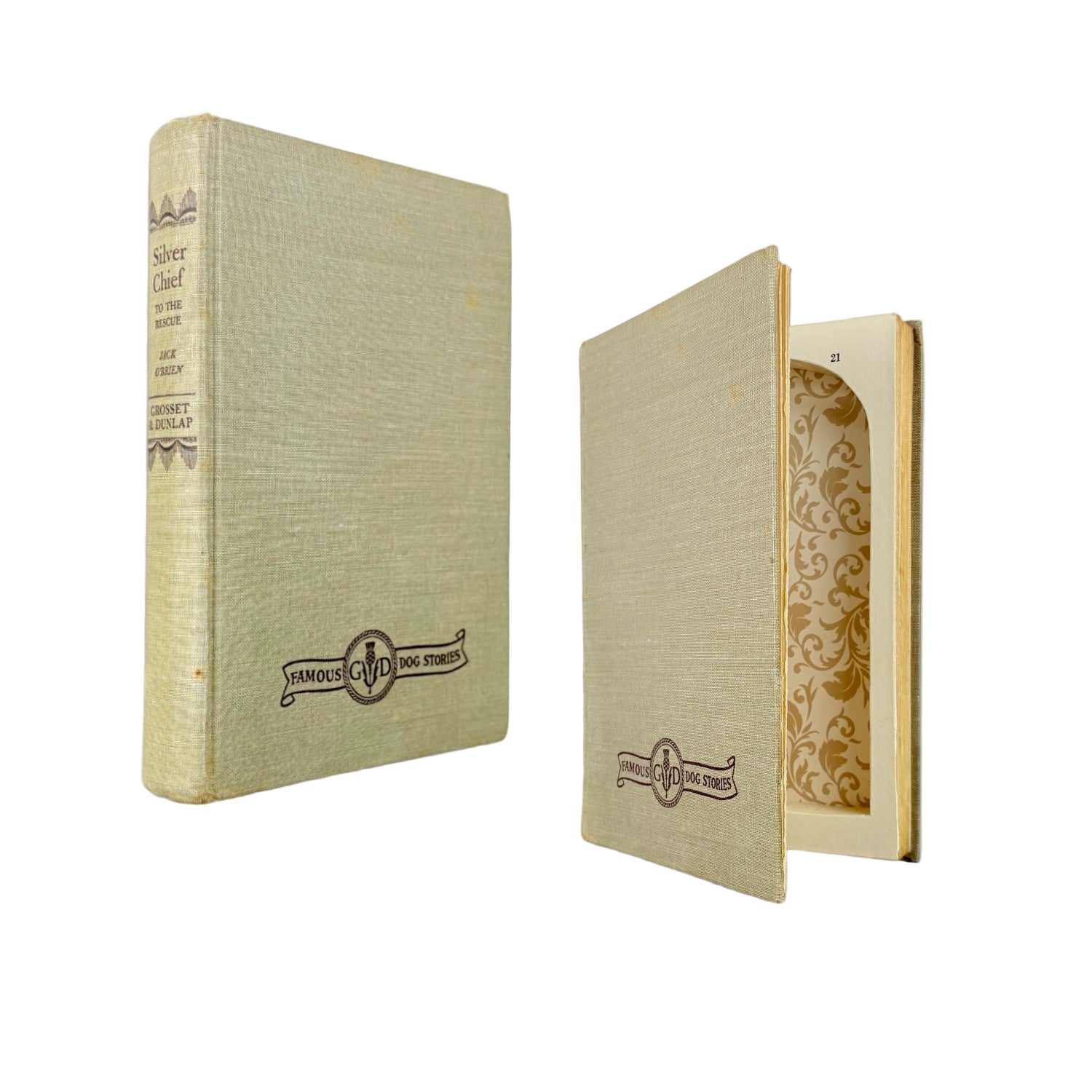 Silver Chief to the Rescue - Jack O'Brien (1937) - Secret Storage Books