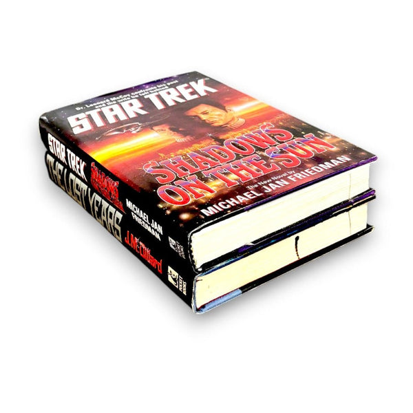 Star Trek - Various Authors 2 Book stack - Secret Storage Books