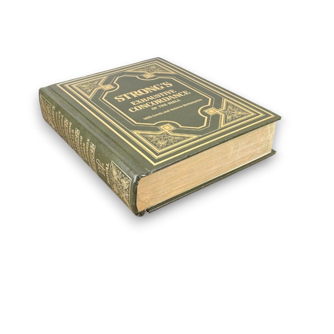 Strong's Exhaustive Concordance of the Bible with Greek and Hebrew Dictionaries - James Strong - Secret Storage Books