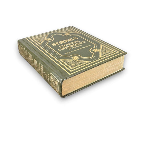 Strong's Exhaustive Concordance of the Bible with Greek and Hebrew Dictionaries - James Strong - Secret Storage Books