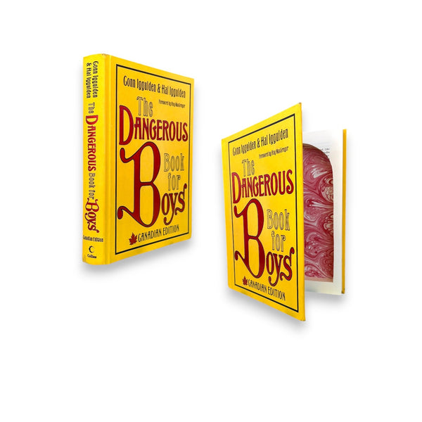 The Dangerous Book for Boys By Conn & Hal Iggulden - Canadian Edition - Secret Storage Books