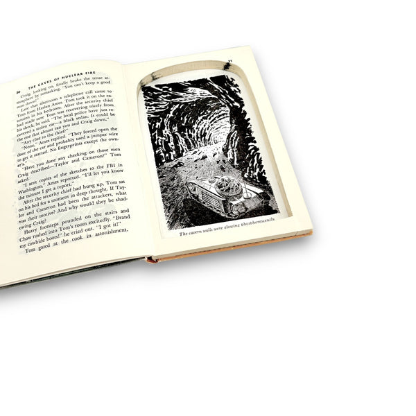 TOM SWIFT in the Caves of Nuclear Fire - Victor Appleton II (1956) - Secret Storage Books