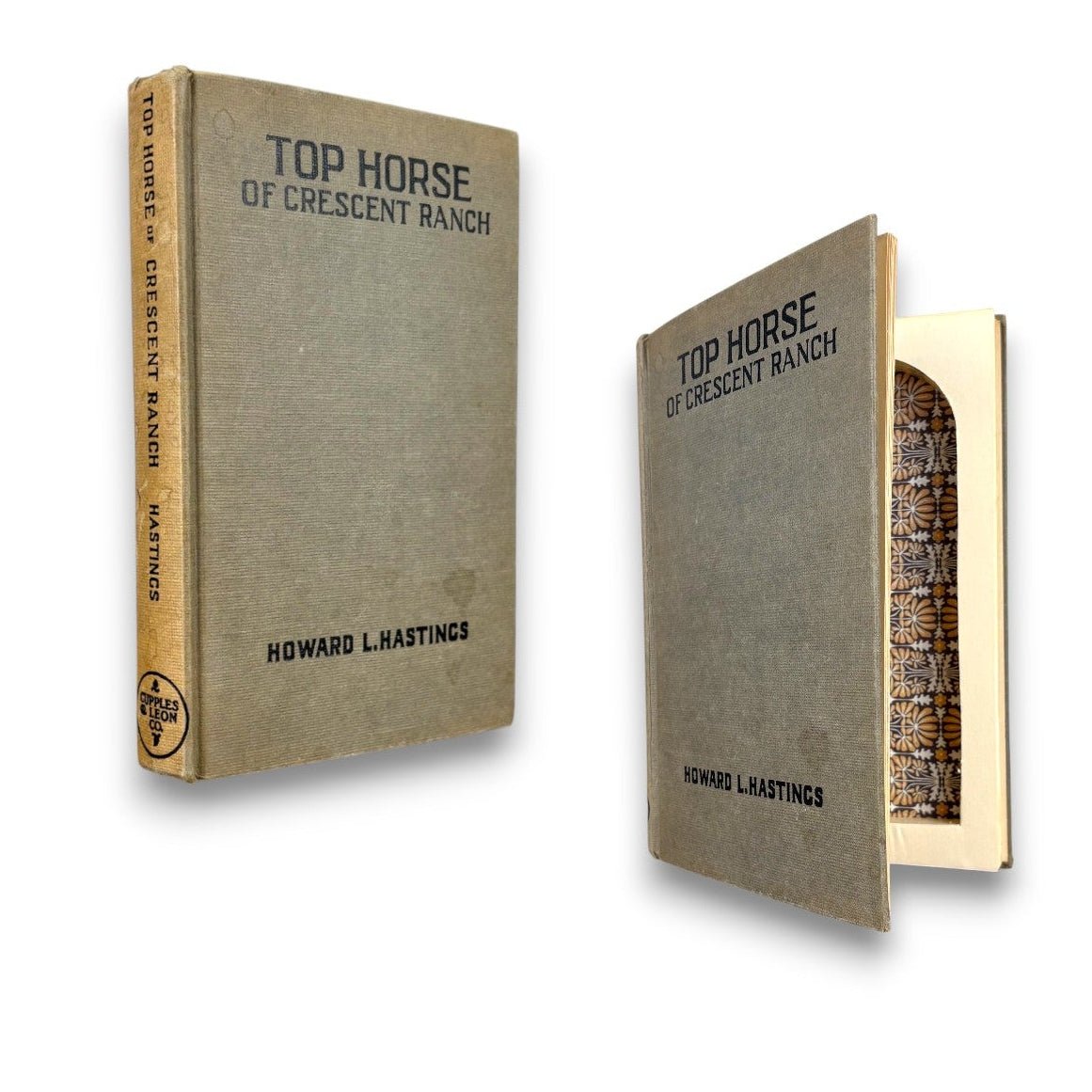 Top Horse of Crescent Ranch - Howard L. Hastings (1942) - Secret Storage Books