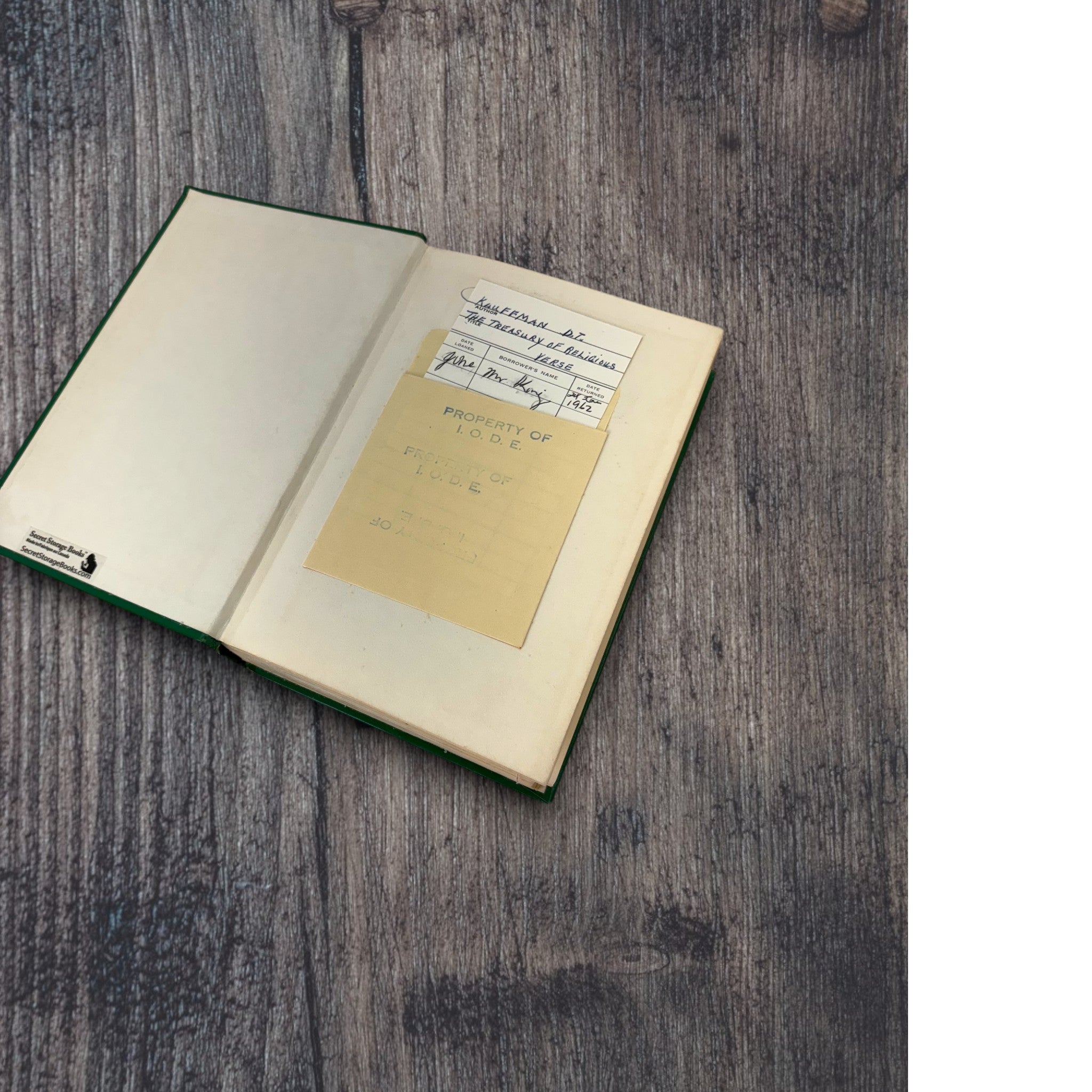 Treasury of Religious Verse, The - D.T. Kauffman - Secret Storage Books