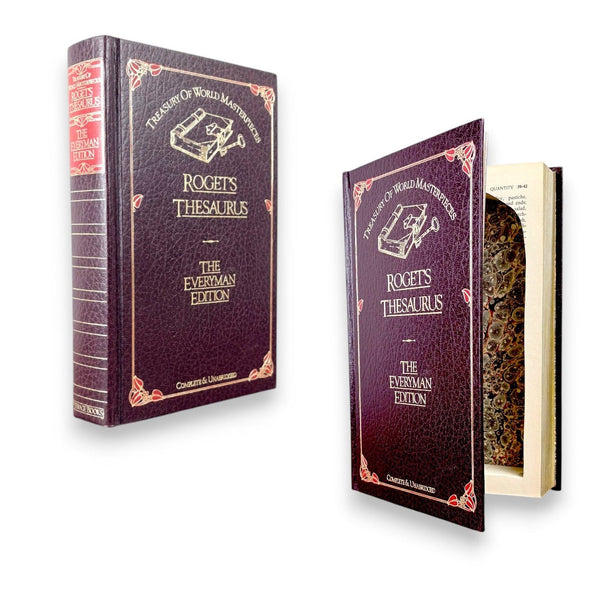 Treasury of World Masterpieces "Roget's Thesaurus" - The Everyman Edition - Secret Storage Books