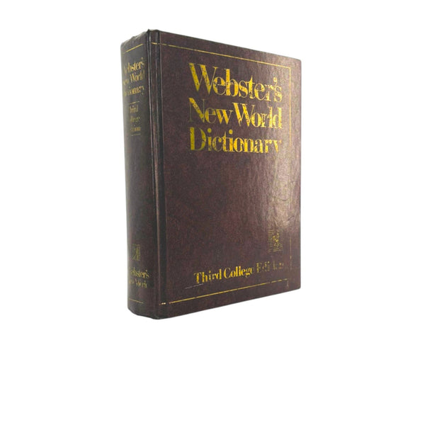 Webster's New World Dictionary, Third College Edition - Victoria Neufeldt - Secret Storage Books