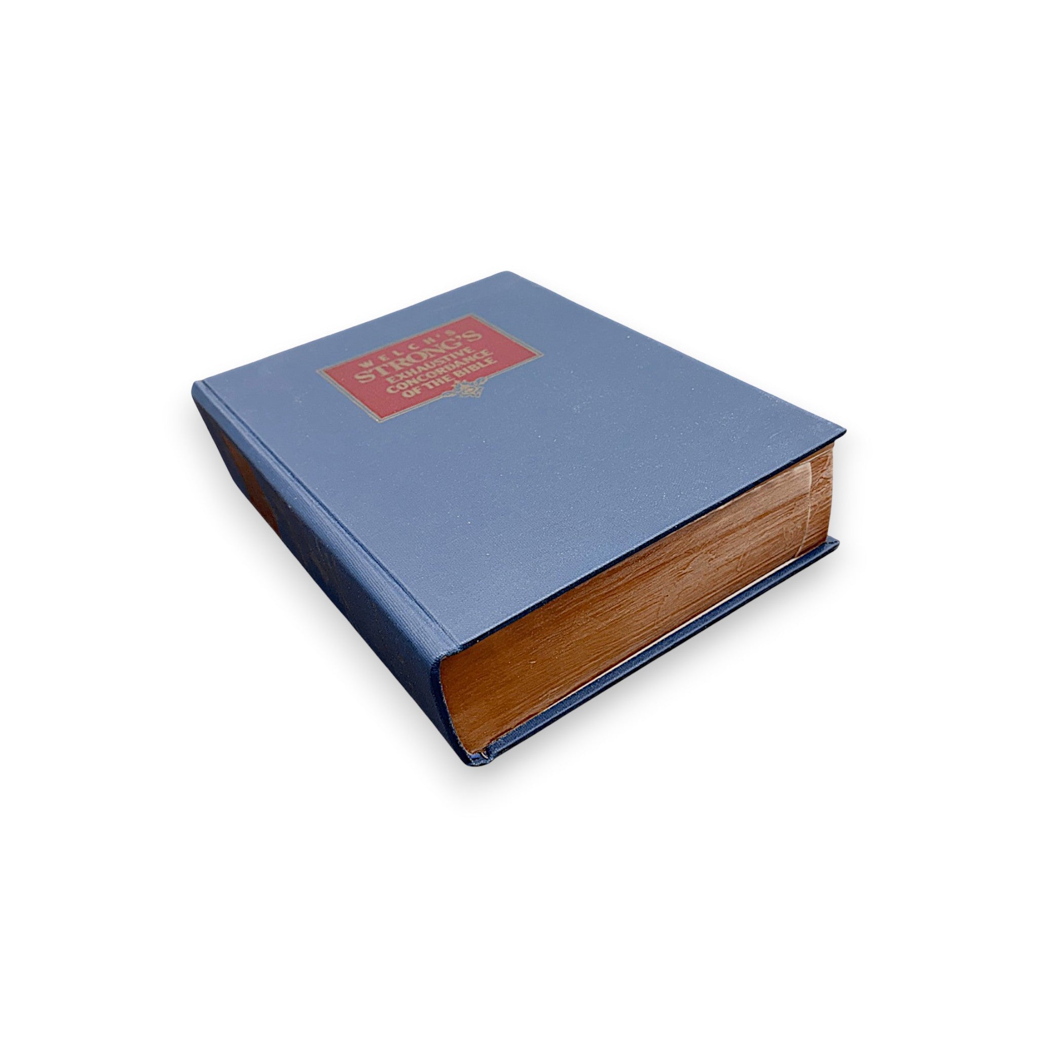 Welch's Strong's Exhaustive Concordance of the Bible - James Strong - Secret Storage Books