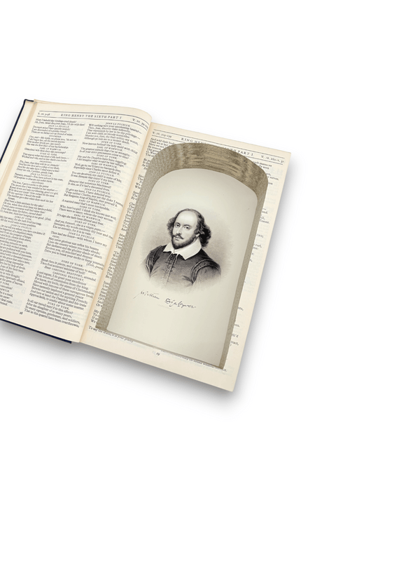 Works of Shakespeare, The "Gathered Into One Volume" - William Shakespeare - Secret Storage Books
