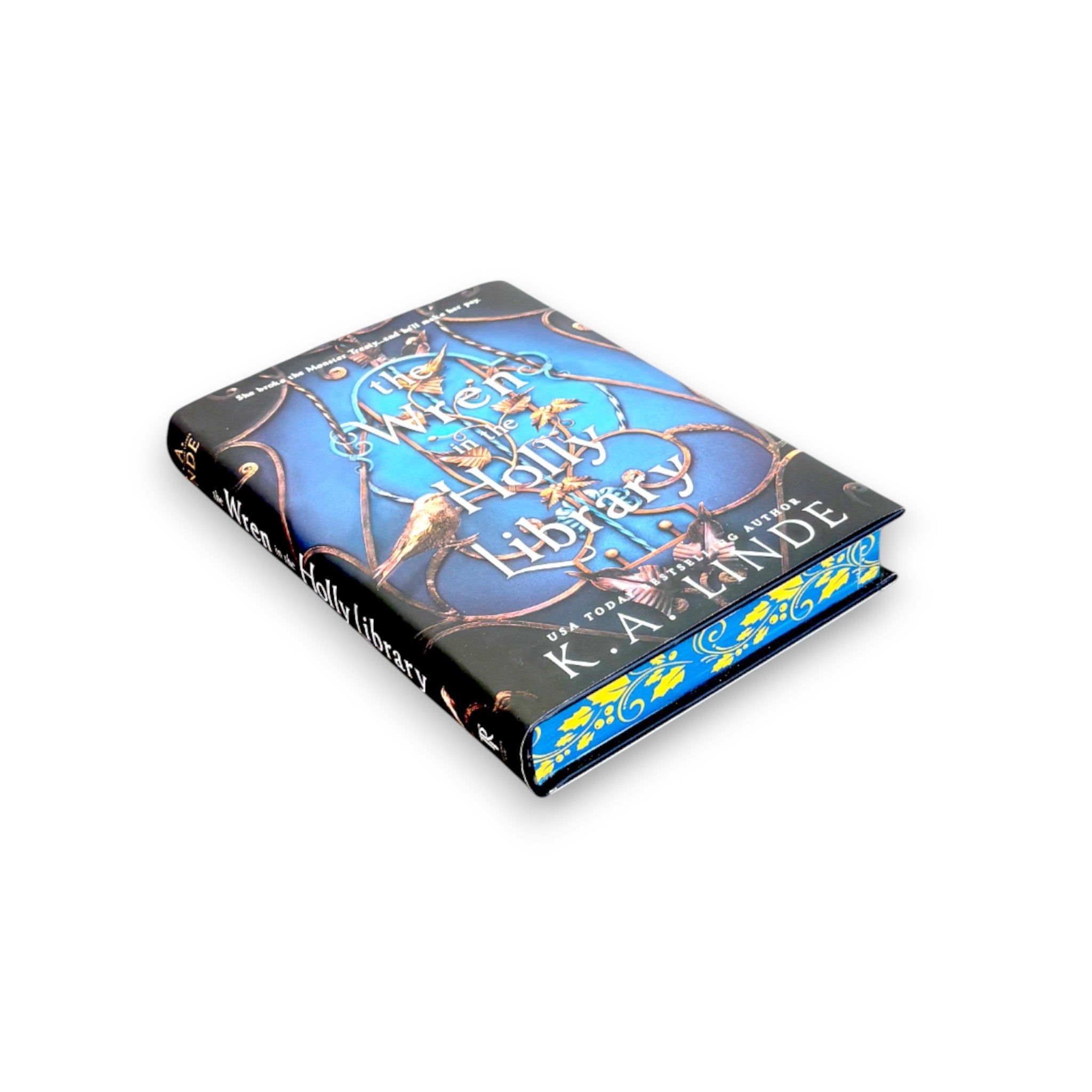 Wren in the Holly Library, The - K.A. Linde - Secret Storage Books