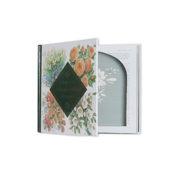 A Garden for All Seasons - Large Hollow Book Safe - Secret Storage Books