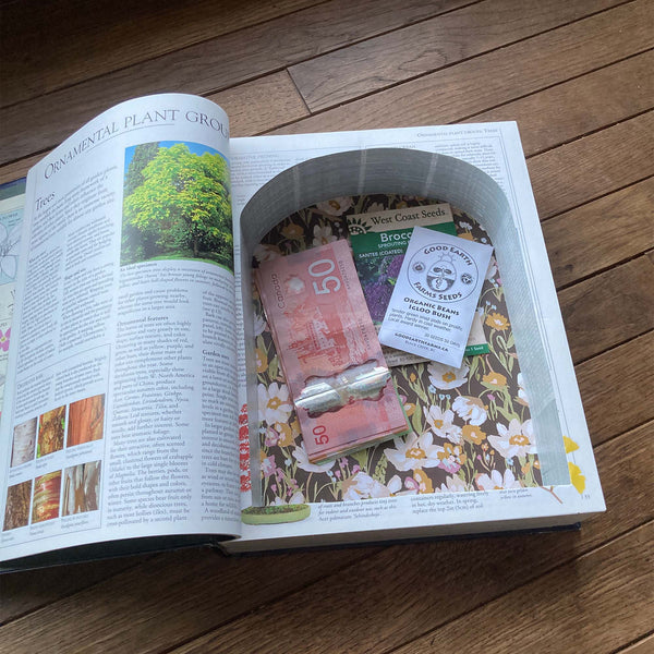 A-Z Encyclopedia of Garden Plants - XXL Hollow Book Safe - Secret Storage Books