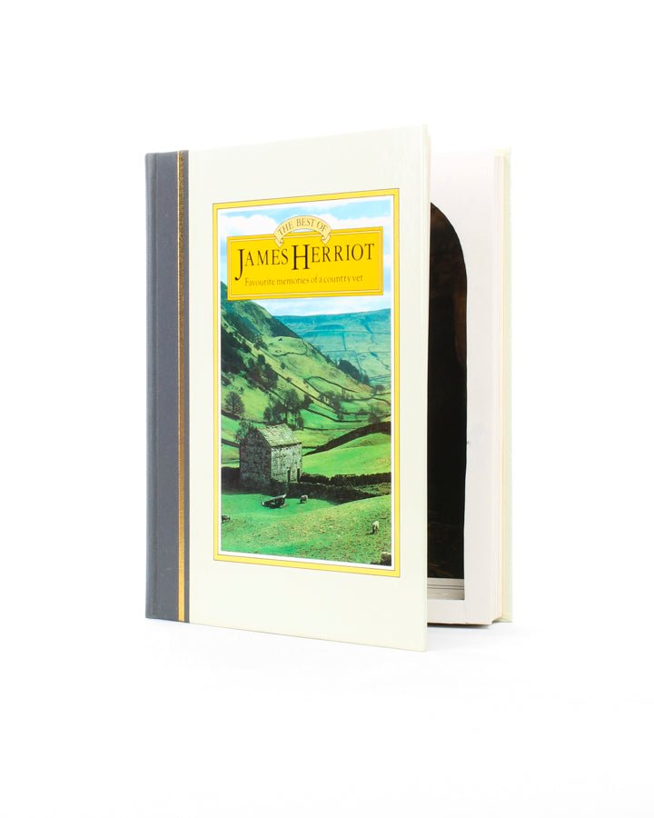 Best of James Herriot - Memories of a Country Vet- XL Hollow Book - Secret Storage Books