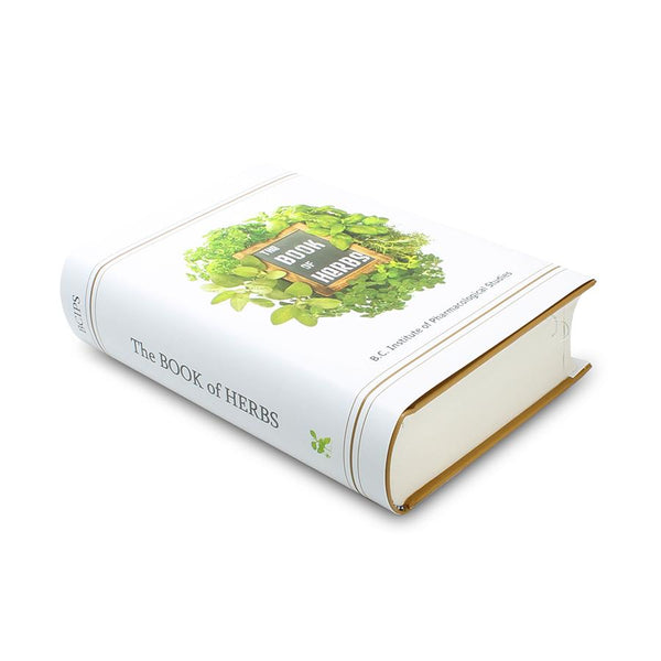 Book of Herbs - Stash Secret Book Safe - Secret Storage Books