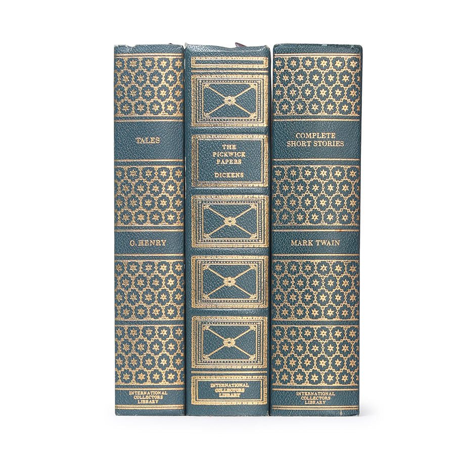 Dickens, Twain and O. Henry - Set of 3 Vintage Book Safes - Secret Storage Books