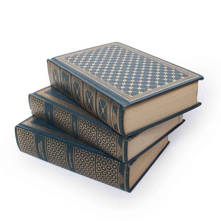 Dickens, Twain and O. Henry - Set of 3 Vintage Book Safes - Secret Storage Books