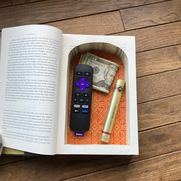 Don Quixote - XL Hollow Book Safe - Secret Storage Books