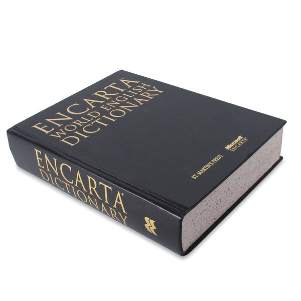 Encarta World English Dictionary - XXL Hollow Book Safe - Secret Storage Books