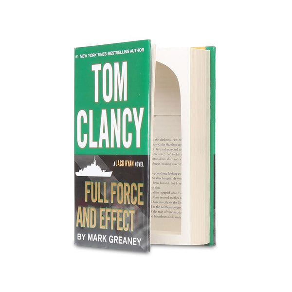 Full Force and Effect by Tom Clancy - XL Hollow Book Safe - Secret Storage Books