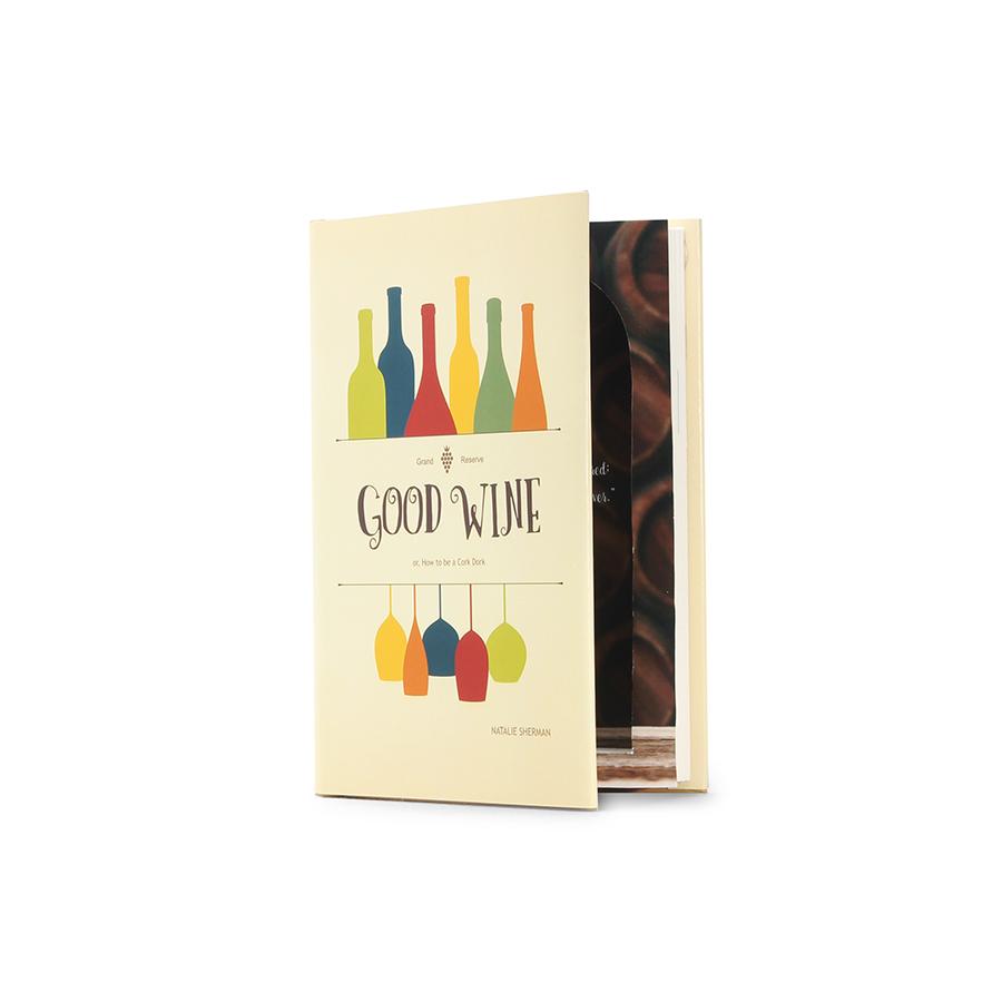 Good Wine - Hollow Book Safe - Secret Storage Books