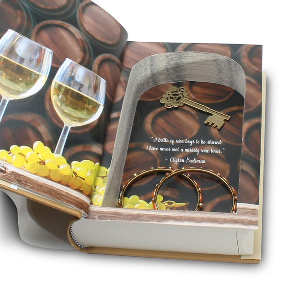 Good Wine - Hollow Book Safe - Secret Storage Books