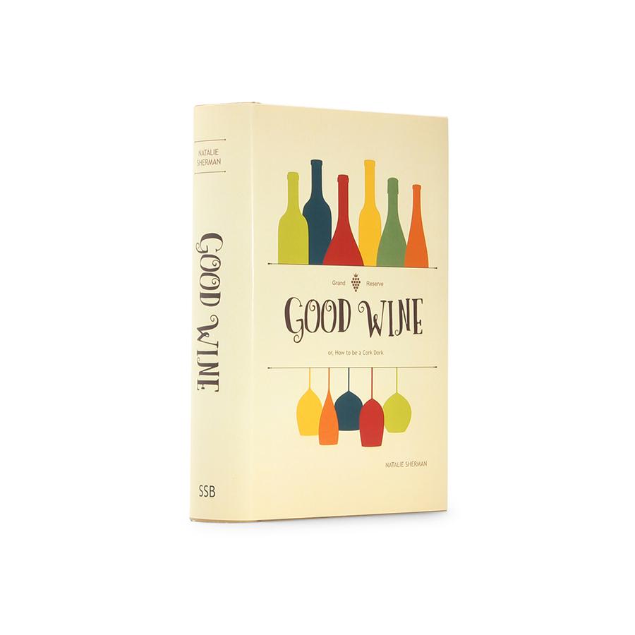 Good Wine - Hollow Book Safe - Secret Storage Books