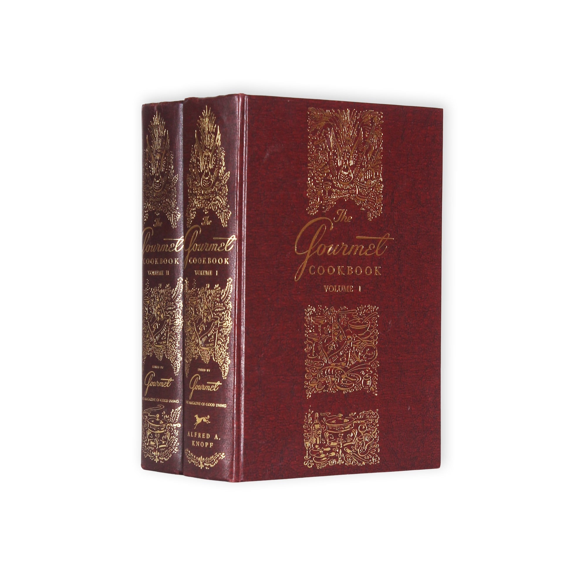 Gourmet Cook Book - Stack of 2 - XXL Hollow Book Safe - Secret Storage Books
